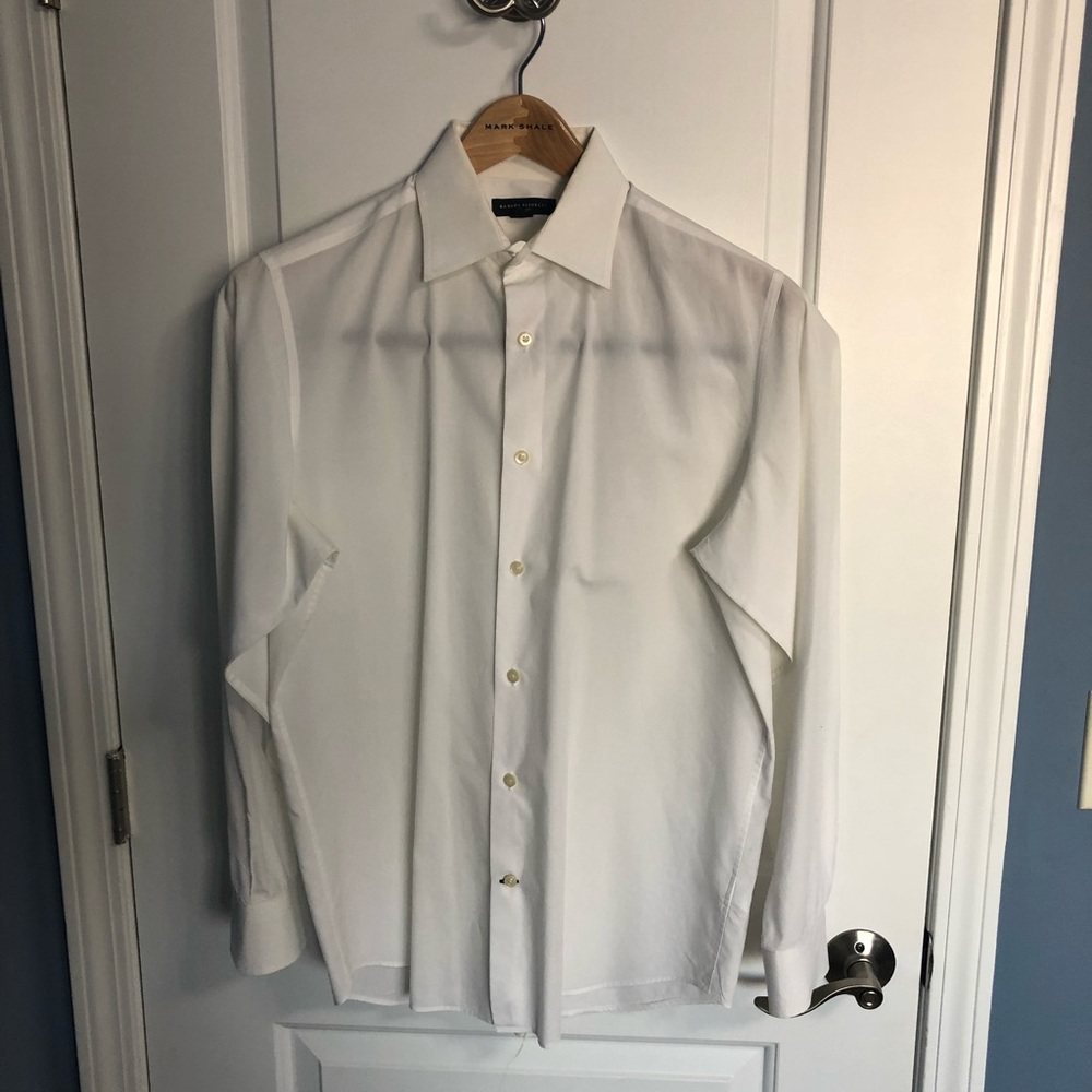 White Banana Republic Button Down